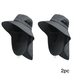 Summer Sun Hats, Outdoor Fishing Hats, Men's And Women's Camping Visors, Bucket Hats, Neck Flap Bucket Hats