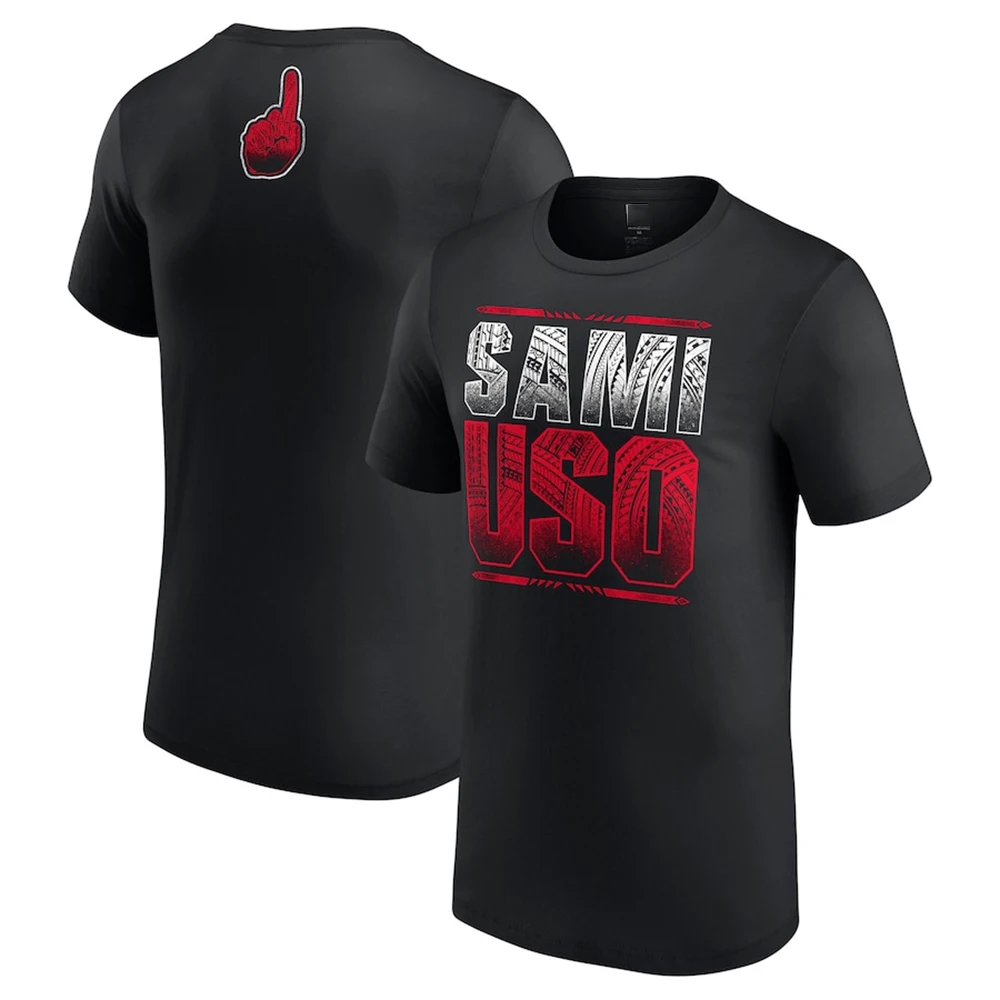 Sami Zayn Sami Uso Wrestling Sports T-Shirt Men Hot Sale New Summer Women Short Sleeve Tops Shirts Children