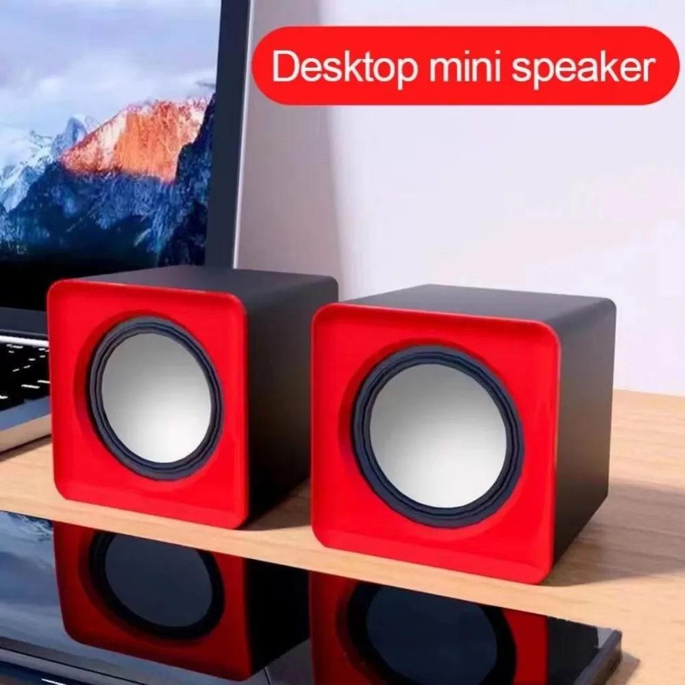 Laptop Desktop Computer Speaker For PC Caixa De Som Sound Box Music Audio System Bocina Column Acoustics Coluna Amplified Unit