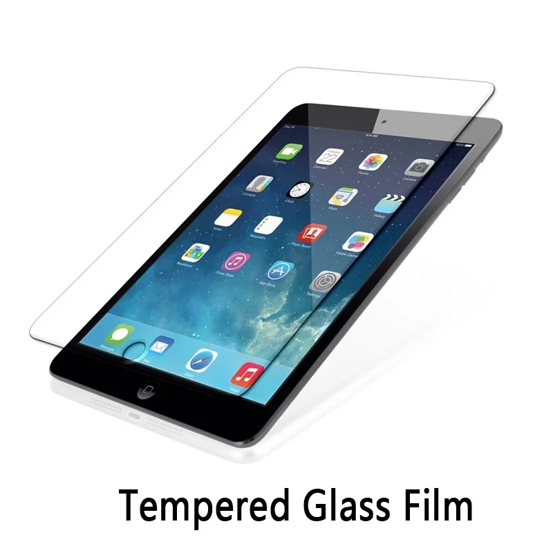 1 Pack Tempered Glass Screen Protector For Apple iPad 10th 9th 8th 7th 6th 5th Mini 6 Protective Film Air 5 4 3 2 Pro 11 202