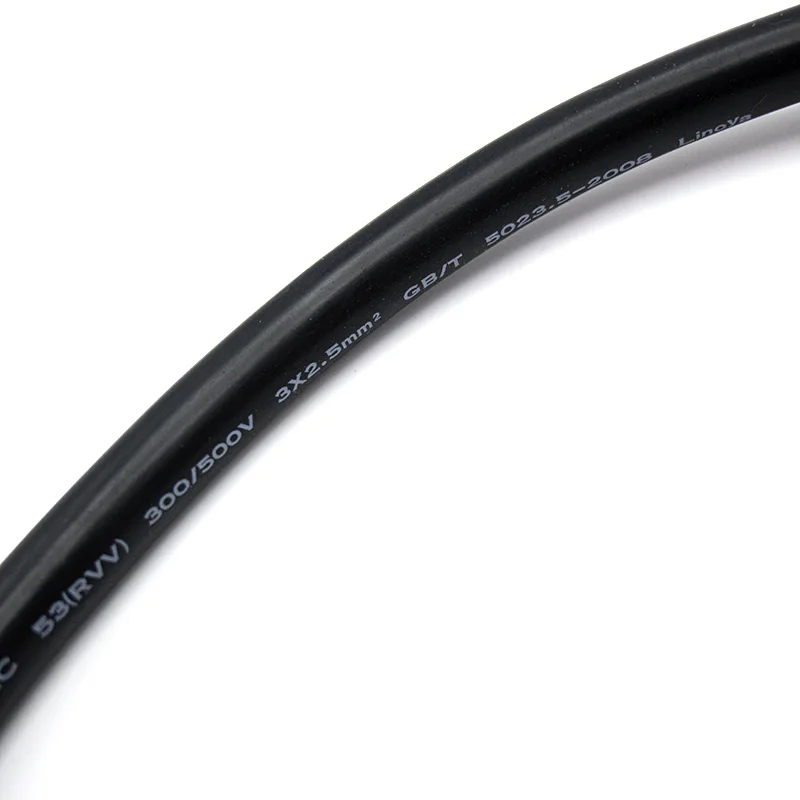 في الهواء الطلق 20A Pantalla Led كابل خارجي 0.8 متر 2.5ft Led فيديو جدار Led عرض لوحة الشاشة ربط سلك كابل 3x2.5mm2