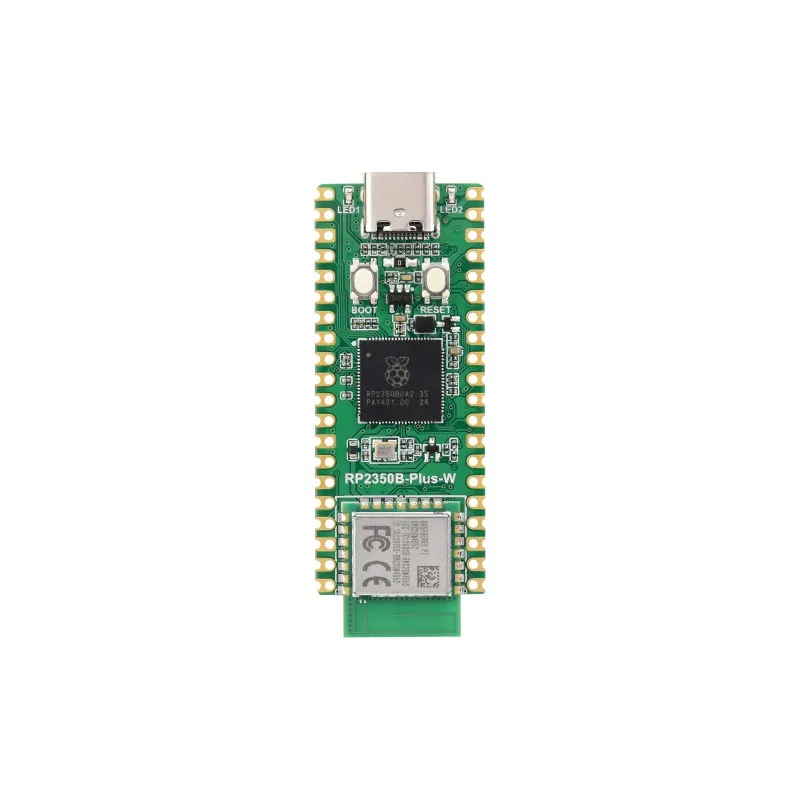 RP2350B-Plus-W Wi-Fi Bluetooth Dev Board Raspberry Pi RP2350B Dual-core IoT Microcontroller