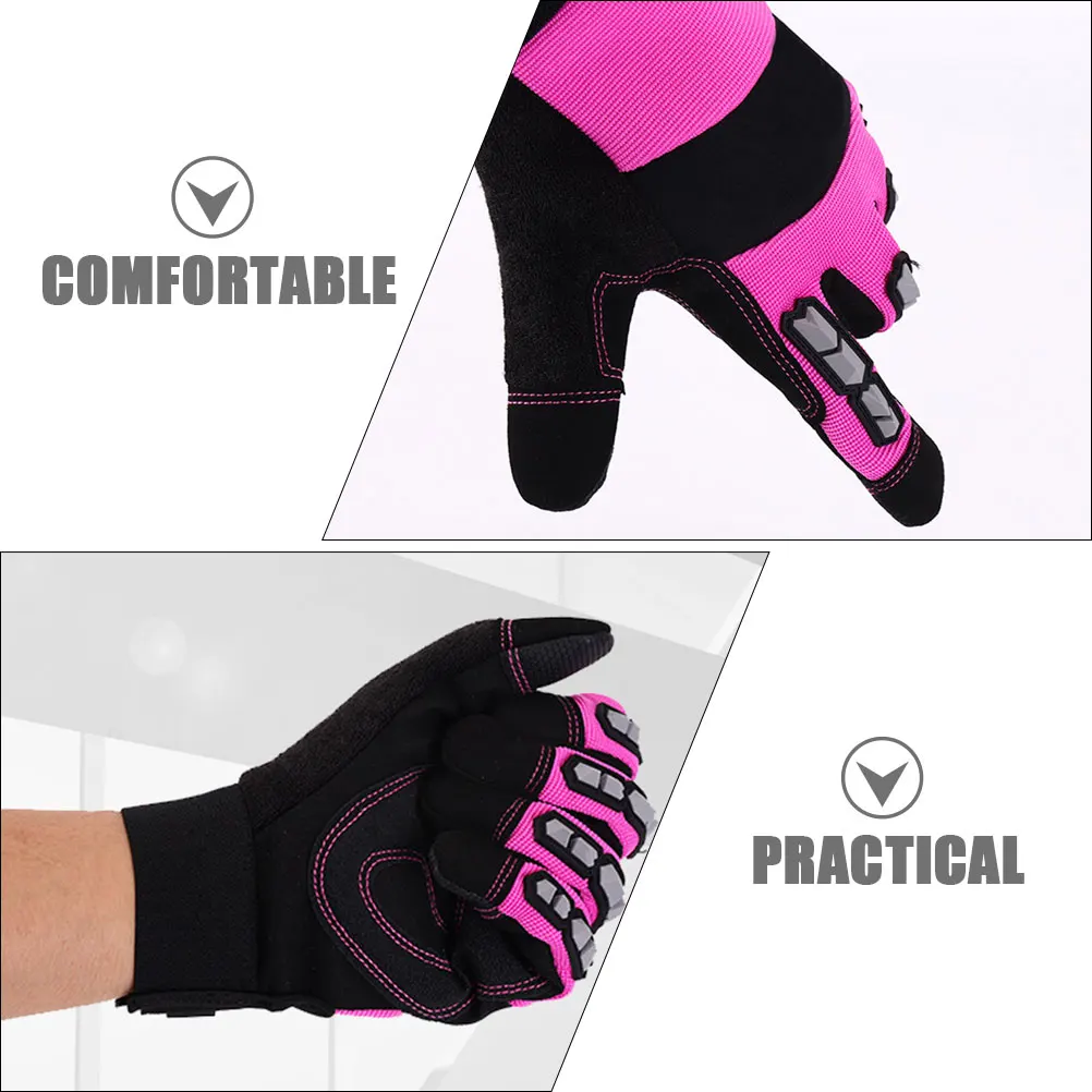 

1 Pair Of Mechanical Gardening Gloves Anti-Collision Puncture Resistant Wear-Resistant Breathable Lightweight Protective