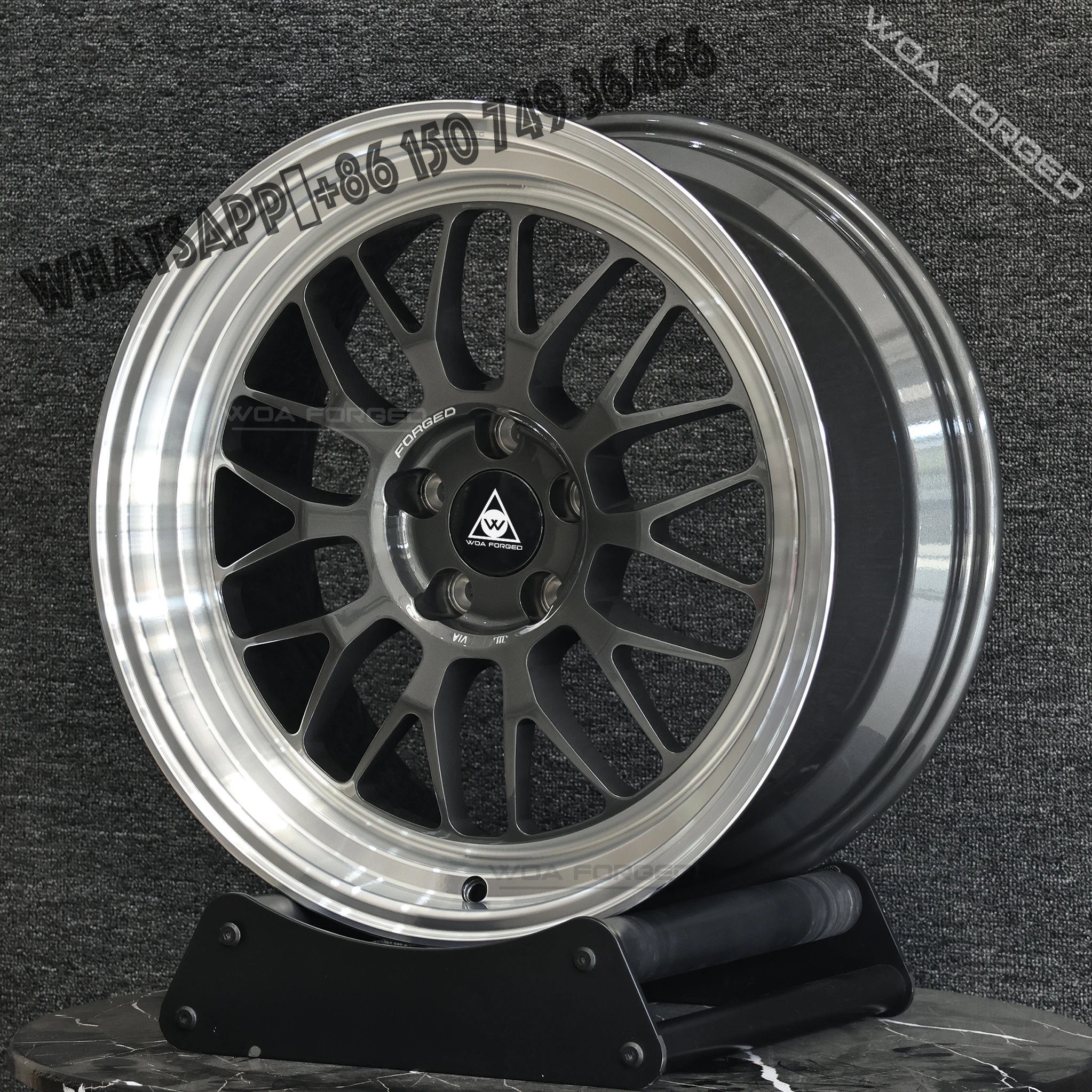 

Deep Dish Single-Piece Forged Lightweight Wheel for BMW Audi GT F80 F90 E46 M3 M4 F30 Car Models 21A Multi-Spoke Aluminum 40mm