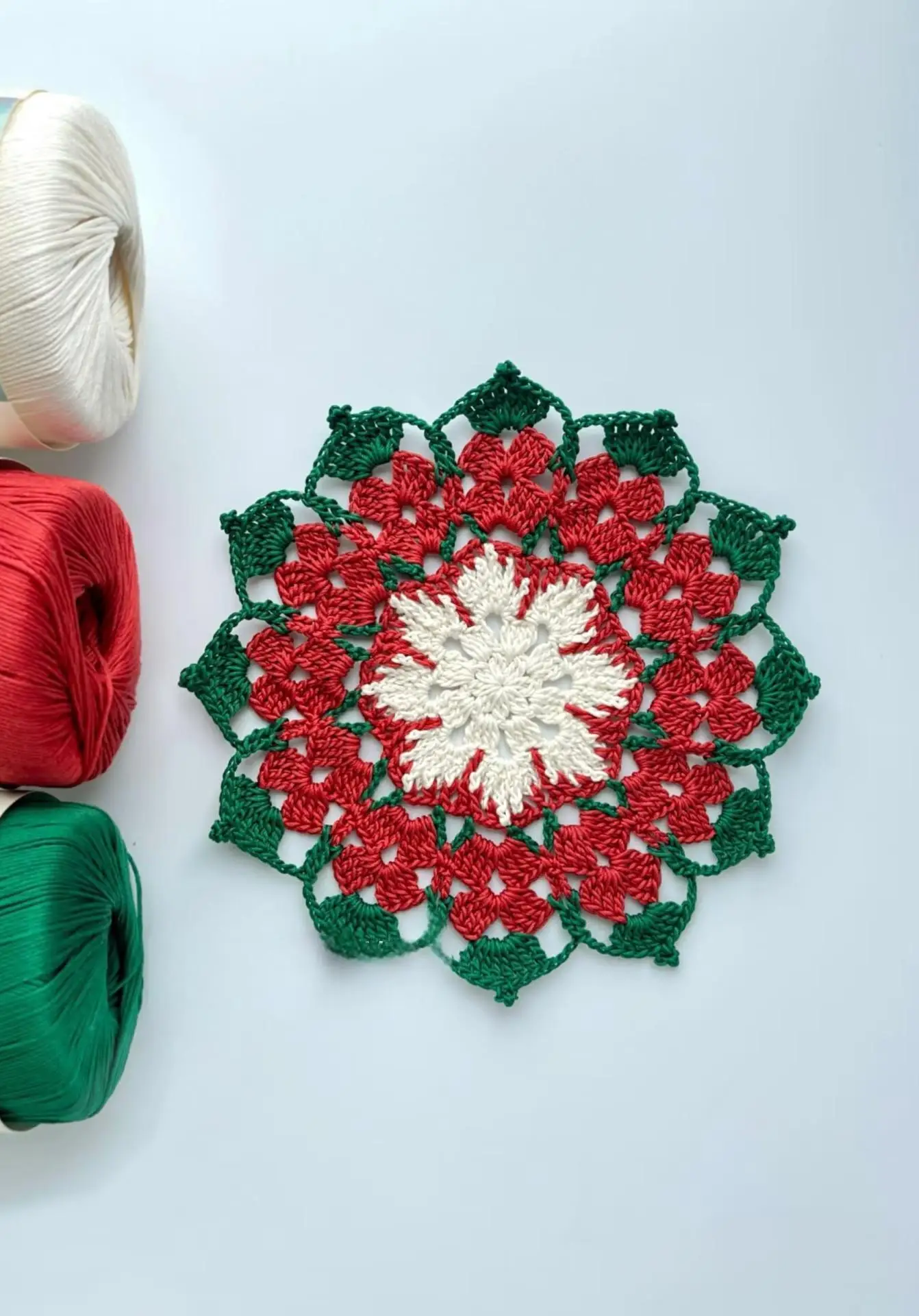 1 Stücke Weihnachten Seide Spitze Baumwolle Milch Häkelgarn Baby Handgestrickte Warme Weiche Strickgarn für Handstrickzubehör Kreuz