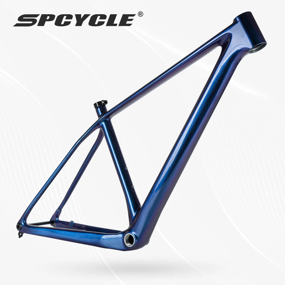 Spcycle M09-SL 29er T1100 Carbon MTB Frame BSA 73mm UDH Hanger Full Integrated Cable Super Light 29 Hardtail Mountain Bike Frame