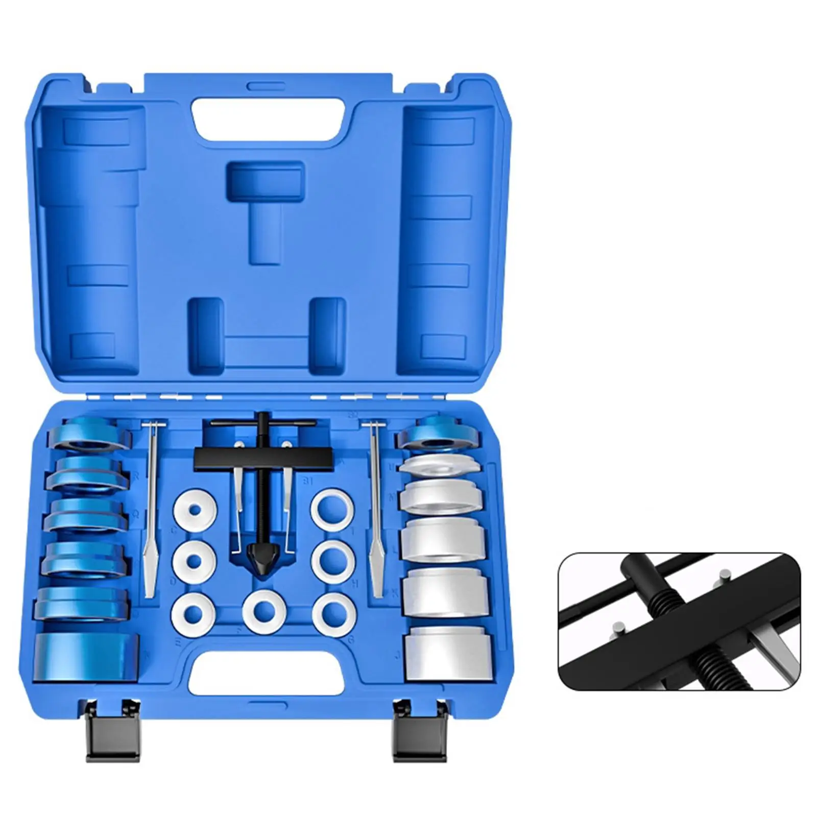 

Automotive Camshaft Crankshaft Timing Tool 22 Piece Set Metal Oil Seal Remover Balance Shaft Installer for Mechanic