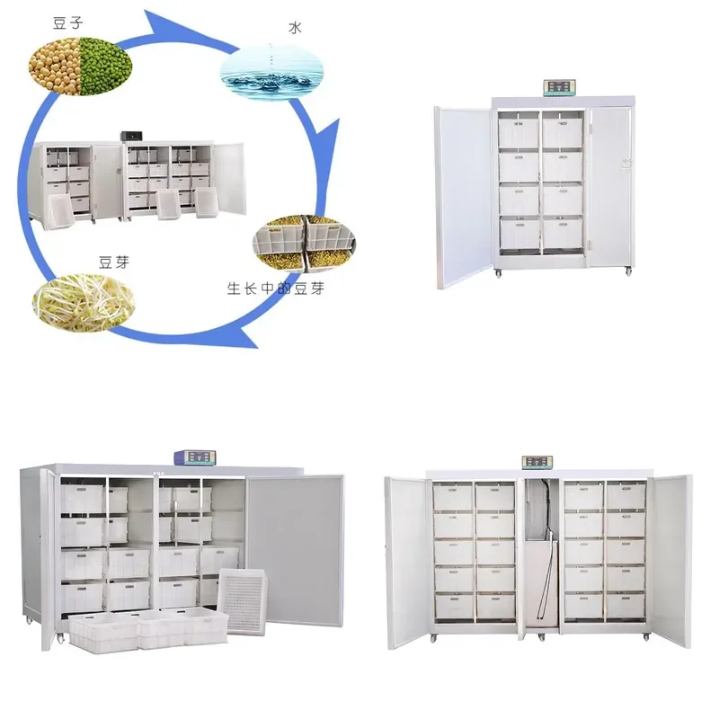 for Commercial Automatic Sprouts Machine Barley Sprouting Device High Efficiency Bean Germinator for Home and Business Use
