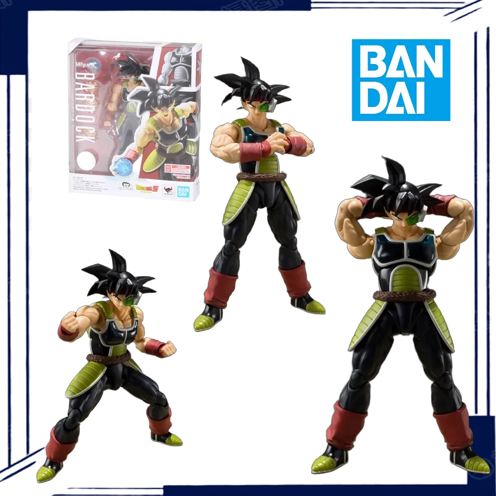 Figura de Acción S.H.Figuarts Bardock Bandai Dragon Ball Z, Juguete Coleccionable de Anime, Regalo