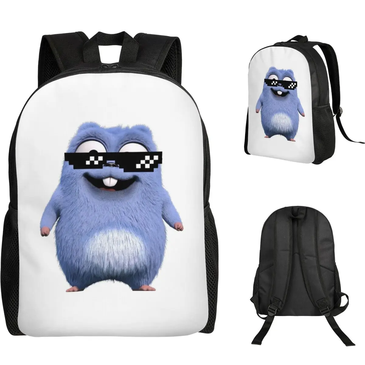 

Анимационный рюкзак с героями мультфильма «Гриззи и лемминги», школьная сумка для мальчиков и девочек, сумка для книг, школьная сумка, сумки через плечо для компьютера