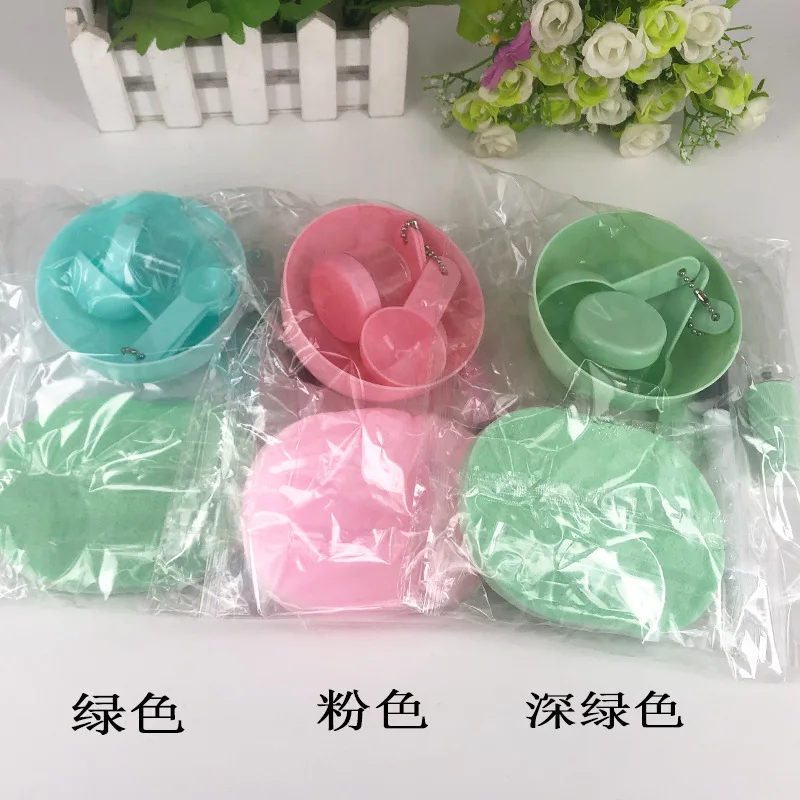 9/pcs Set Pink Mask Bowl Facial Mask Full DIY Beauty Tools Facial Mask Mixing Bowl Brush Spoon Stick Tool Face Care Kit