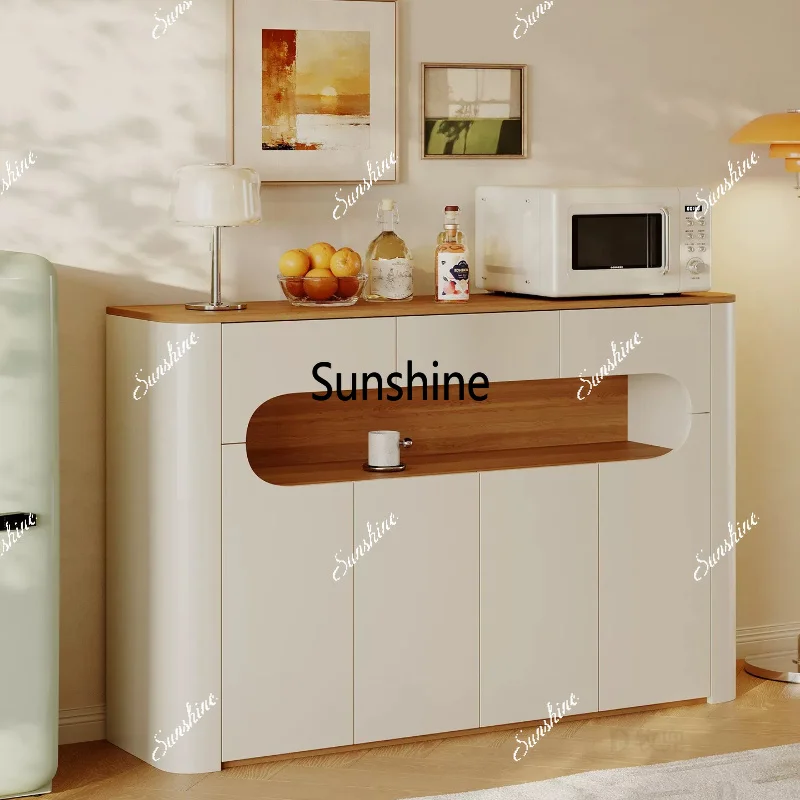 Living room household high-end tea cabinet kitchen large-capacity storage cabinet