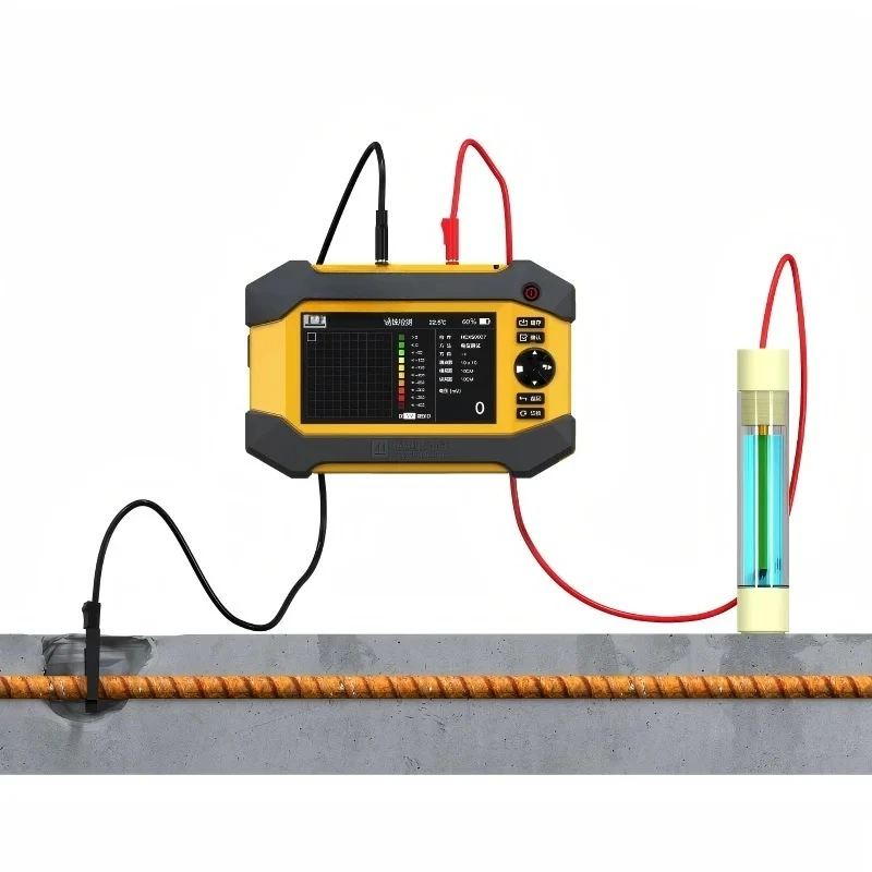 

HC-X6 Rebar Detector Steel Bar Corrosion Tester Made with Durable Plastic Material