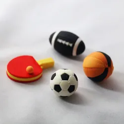 Mini calcio basket Rugby Ball Ping Pong Dollhouse 1:12 1:6 1pc Mini simulazione sport modello all'aperto accessori decorazioni per la casa