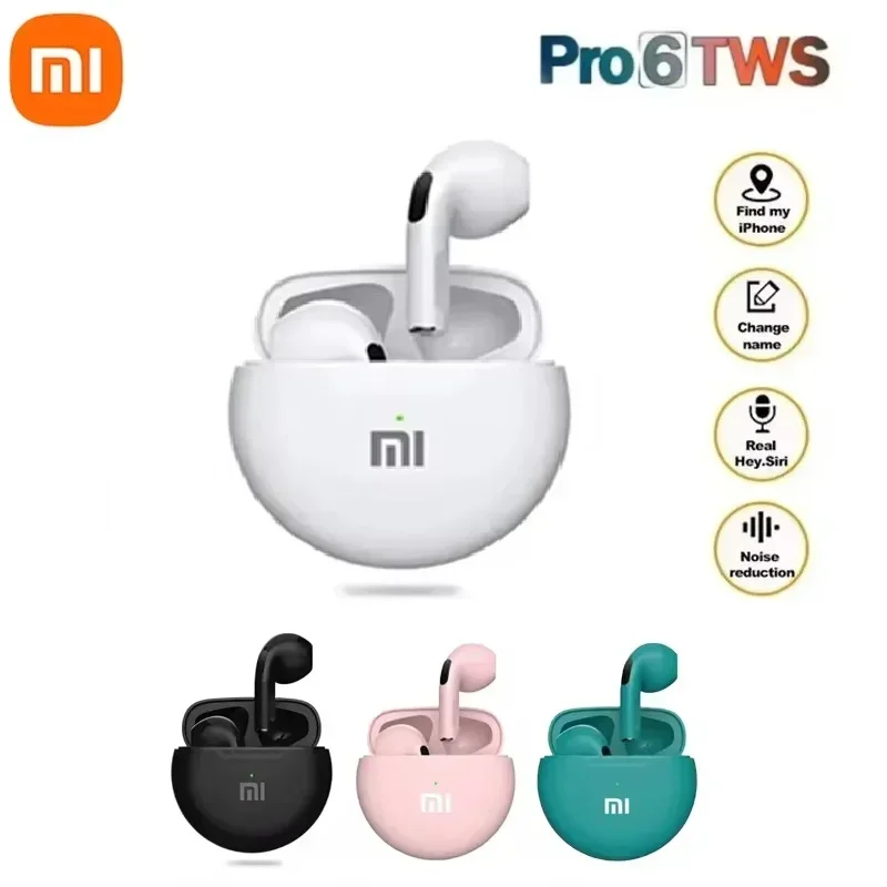 Xiaomi Air Pro 6 TWS Wireless Earphones Bluetooth5.2 Earbuds With Microphone Hifi Sound Sport Earbuds Music Headset