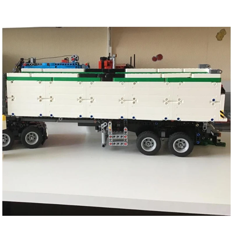 Dump Truck Truck Cargo MOC-34382 Building Blocks Module C-Model Decoration 707-Piece Set Birthday Toy Christmas Gift
