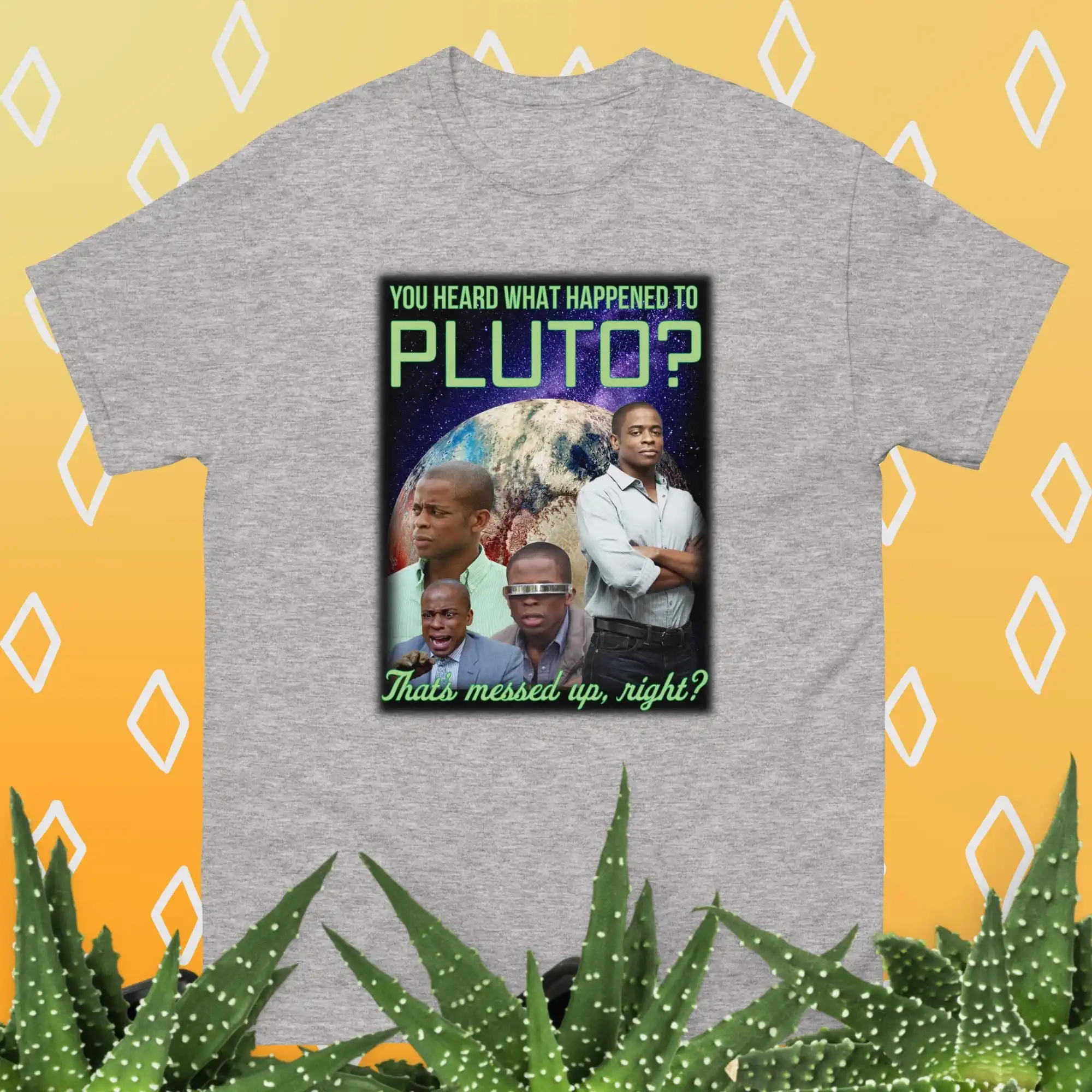 Psych Pluto Pick Up Line vintage 90s bootleg Tee