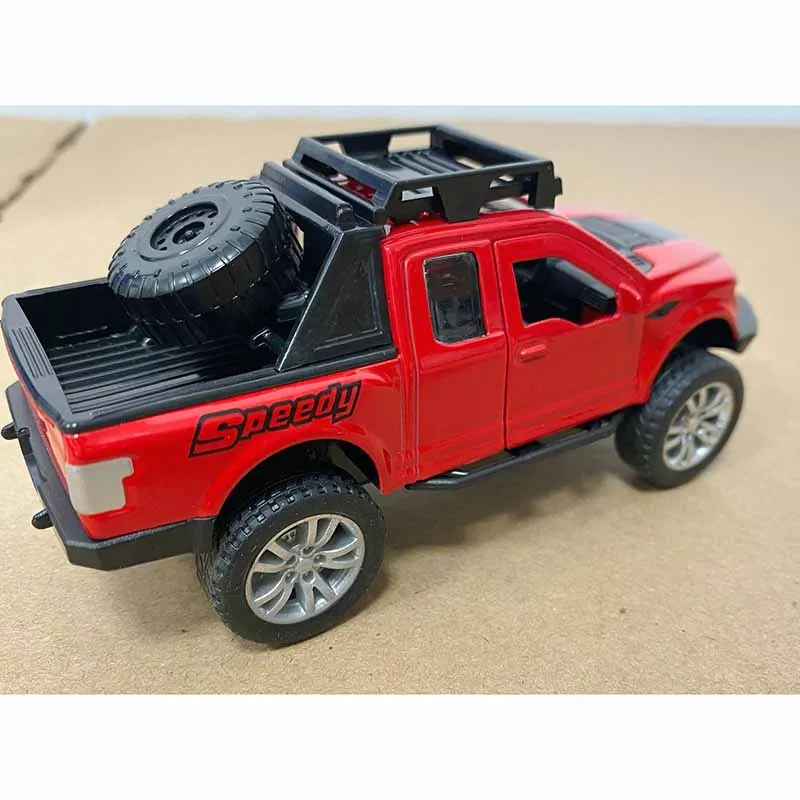 1:32 camionnette américaine alliage voiture jouet Simulation Cool voiture enfants moulé sous pression tirer voiture peut ouvrir la porte inertie voiture jouets