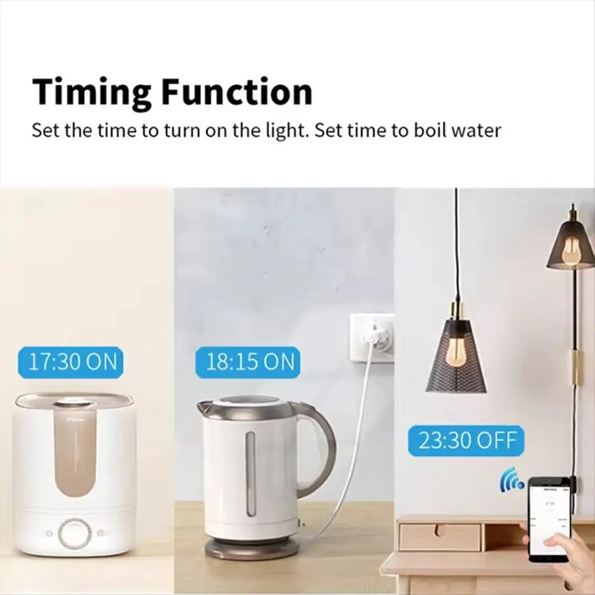 

Умный выключатель Tuya 16A с Wi-Fi и BLE, модуль для измерения энергопотребления, DIY-модуль таймера, управление голосом через Smart Life, Google, Alexa