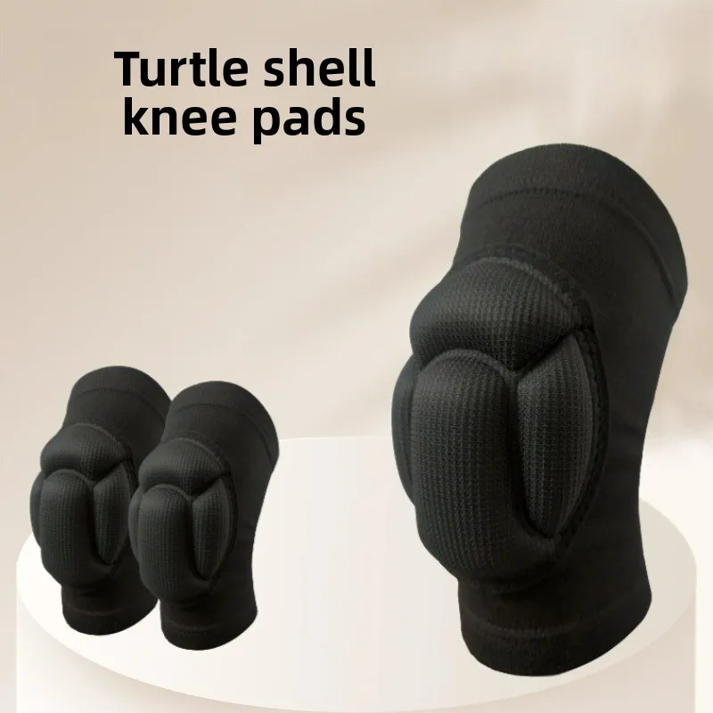 

Turtle Shell Crash-Resistant Sponge Knee Pads for Men and Women, Dance, Kneeling, Praying, Basketball, and Sports Protection