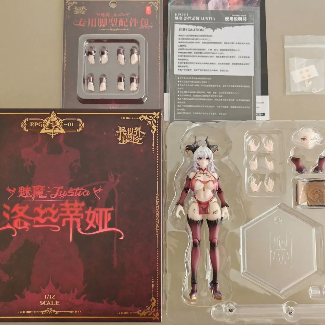 

Фигурка Snail Shell 1/12 Scale Rpg-01sp Evil Gradient Lothia The Book Of Demons, полный комплект, ПВХ, женская аниме-фигурка, игрушка, подарок на день рождения