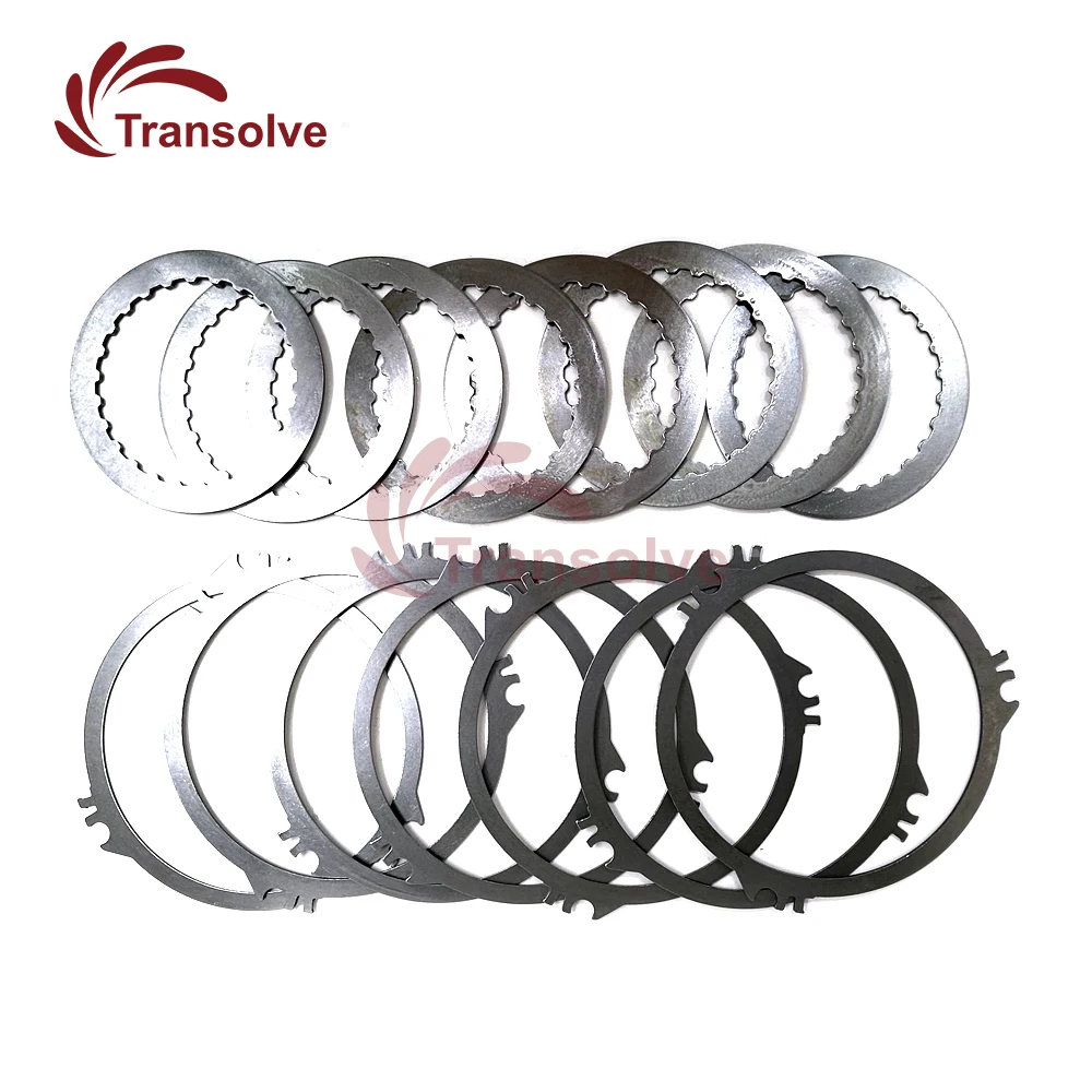 Auto Transmission 0AW 01J 01T  Clutch Plates Steel Kit Fit For VW AUDI A4 A5 Car Accessories Transolve W151881B