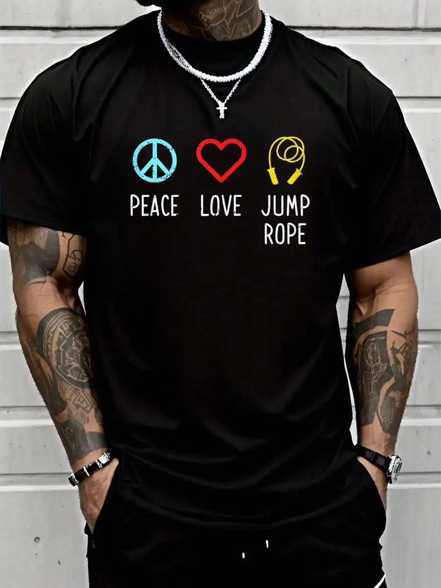 

100% Cotton Casual Hip Hop Style Mens T-Shirt Solid Color