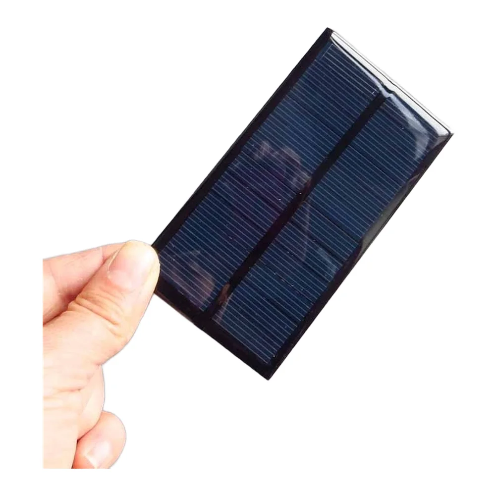 6V 1W Small for Solar Panel Set 3pcs for Educational Experiments DIY Electronics Polysilicon Solar Cell Module 110x60mm