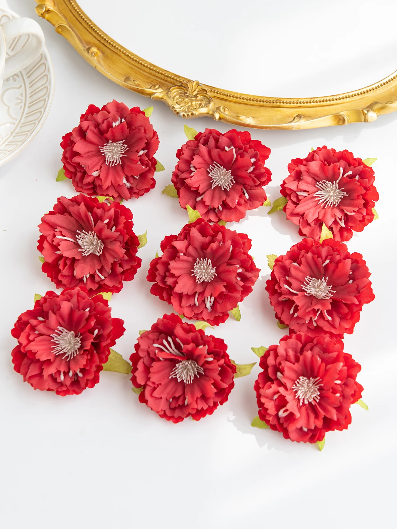 5/10 Stück künstliche Seidenblumen, günstige Pfingstrosenköpfe, Heim-, Hochzeits-, Garten-, Party-, Festival-Dekoration, DIY-Geschenkbox, Scrapbook-Bastelartikel, Bestseller – Detail 8