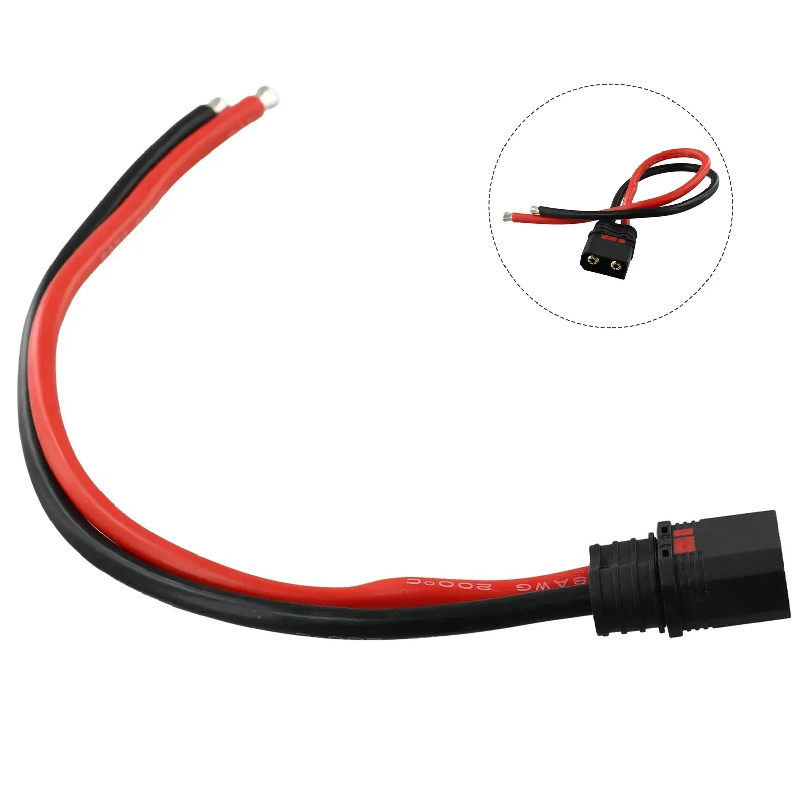 

Anti Spark Cable Connector Gold-Plated Copper 8AWG Silicone Cable 110A Continuous Current 12-month Operation Guarantee