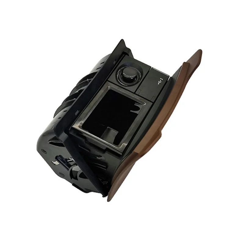 For - E-Class W213 2016-2020 Rear Armrest Box Lighter Ashtray Assembly 2136808204 Brown