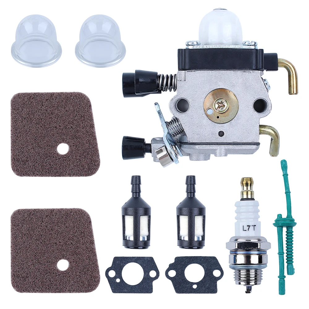 Carburetor FS45 FS46 FS55 FS55R FC55 FS38 FS55RC KM55 HL45 KM55R FS45C FS45L trimmers and cutters Replace For Zama 4140-120-0619