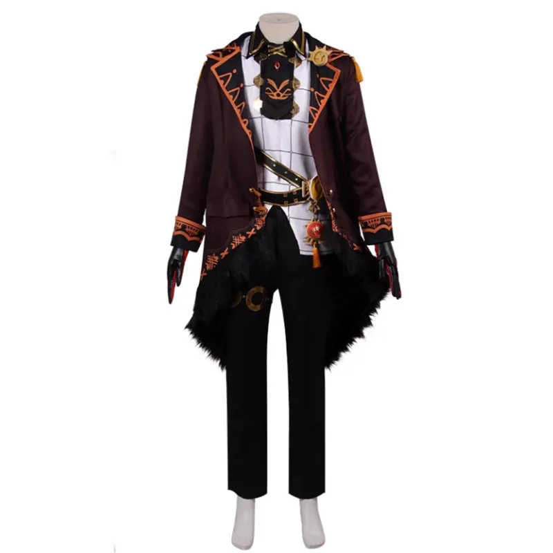 

Diluc Ragnvindr Косплей Костюм Карнавал Хэллоуин Для Косплей Фанаты Девочек