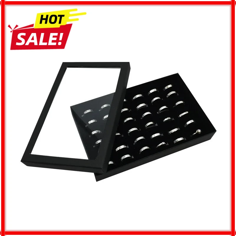 

Вставка-подушечка из поролона на 36 ячеек для колец, штабелируемые бархатные вкладыши для колец, коврики для колец, вставки-держатели для ювелирных изделий, аксессуар