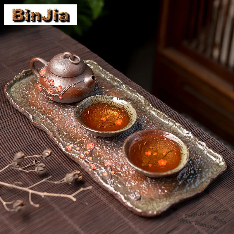 service-a-the-en-ceramique-kiyomizu-en-forme-de-poire-fait-main-motif-fleur-de-prunier-pour-ceremonie-du-the-comprenant-1-theiere-et-2-tasses-articles-de-boisson-cadeaux-artisanaux