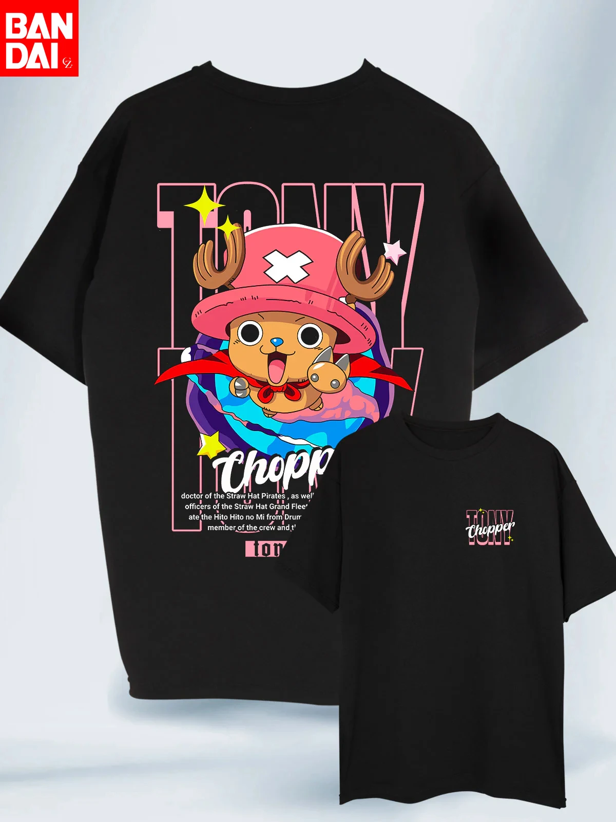 

One Piece Portgas D. Ace Print T Shirt Men 2026 Summer Black Oversized Tee Anime Streetwear Harajuku Loose Cotton Top Graphic