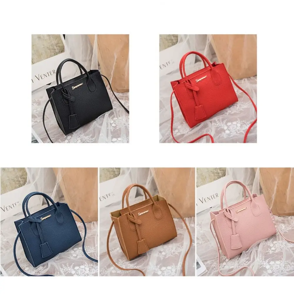 PU Leather Women Crossbody Bags 5 Colors Waterproof Korean Shoulder Bag Large Capacity Travel Storage Handbags Women Girls