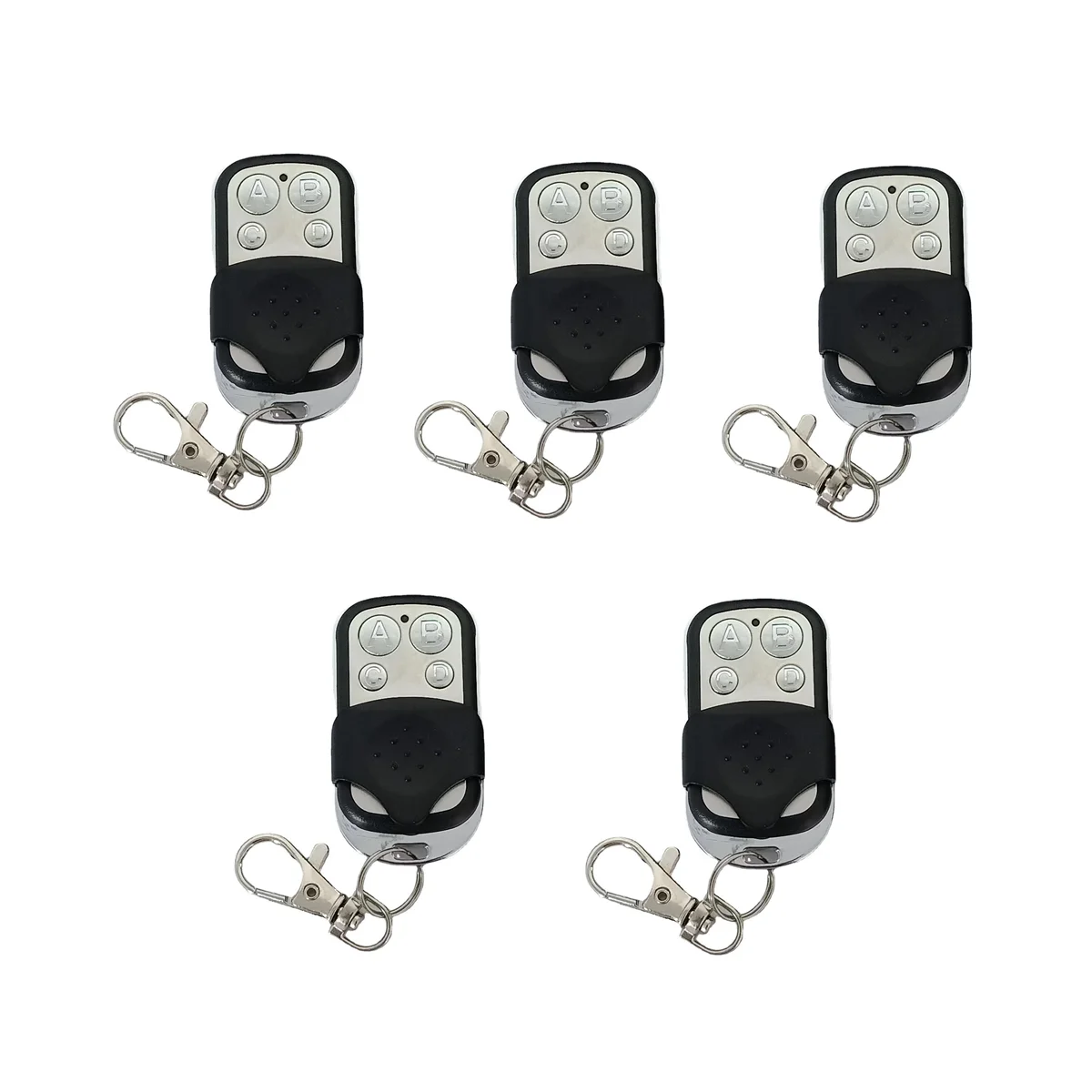 

433MHz Remote Control Electronic Gate Garage Door Opener Remote Control Duplicator Learning Code Car Key - 5PCS