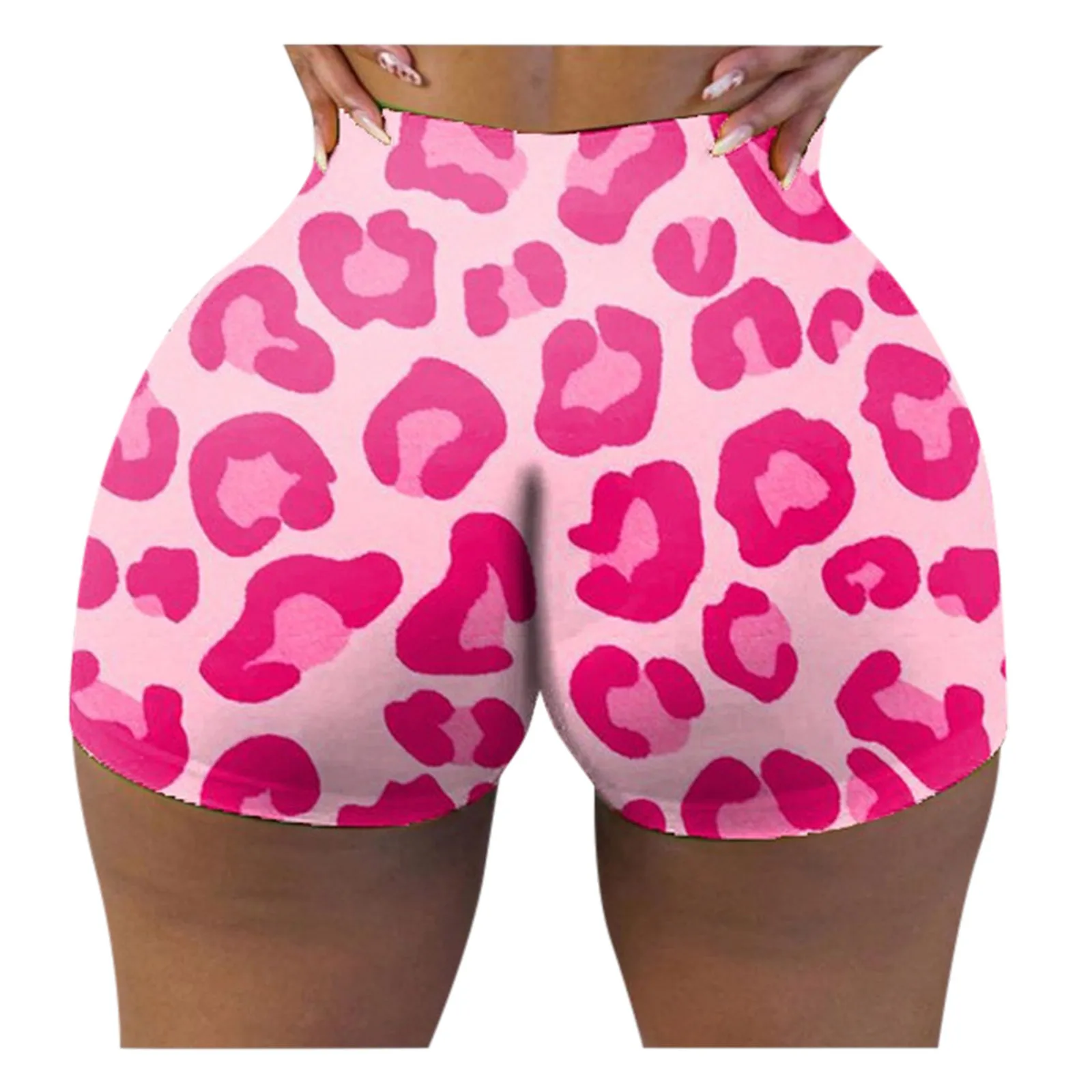 Mallas deportivas con estampado 3D para mujer, pantalones cortos sexys de cintura alta para Yoga, correr, entrenamiento, gimnasio, novedad