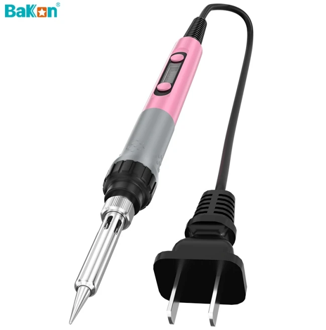 BAKON Factory New BK606A 90W Portable Digital Intelligent Electric Soldering Iron with Sleep Function with 3 Color Optional