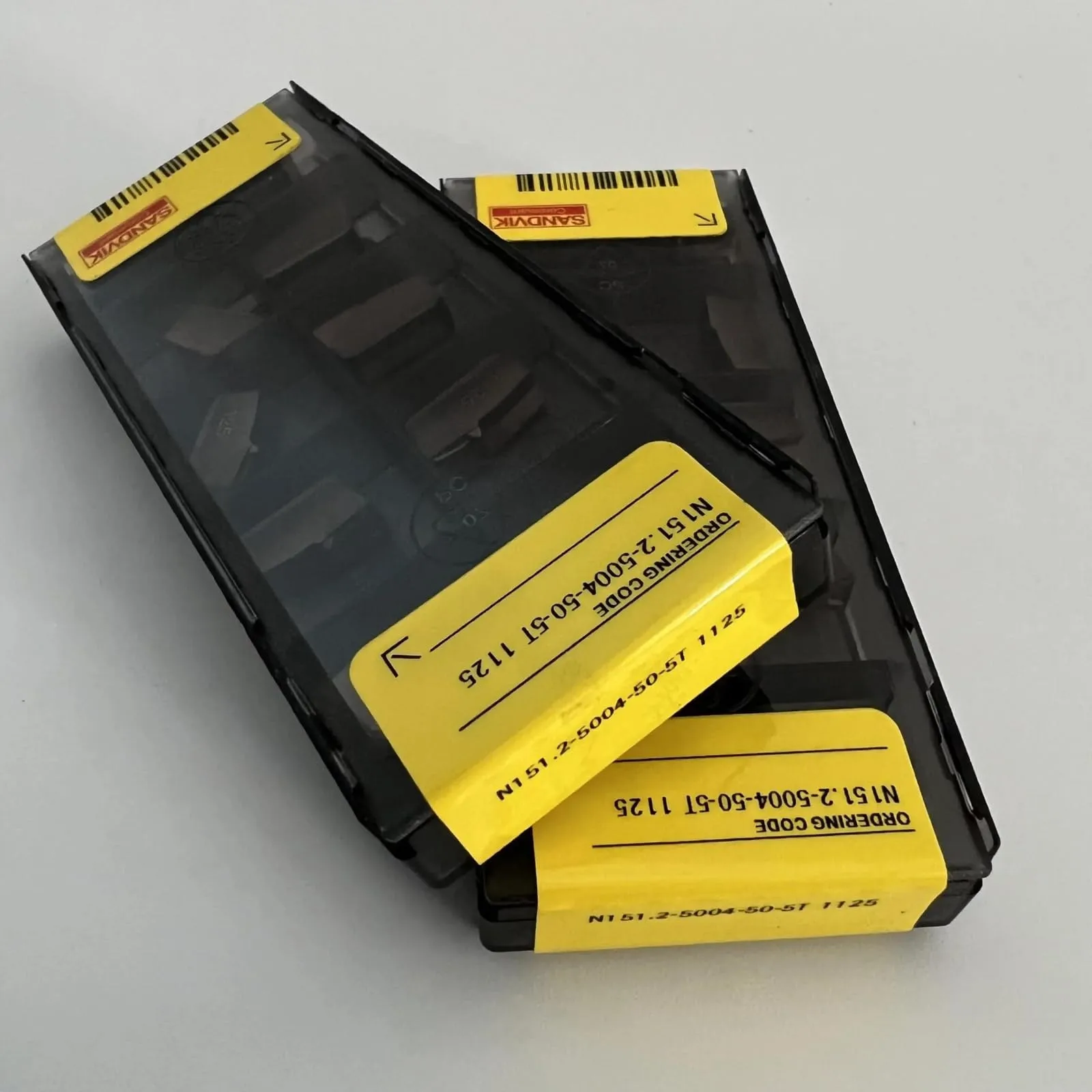 

Original SANDVIK / N151.2-5004-50-5T 1125 / Hard alloy CNC Blade 10 Pcs