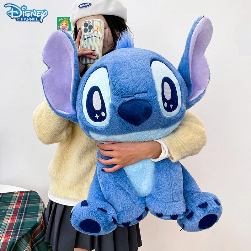 

35/45/60 см большой размер Disney Stitch Peluche мультфильм аниме плюшевые кавайный орнамент удобная мягкая кукла детские игрушки подарки
