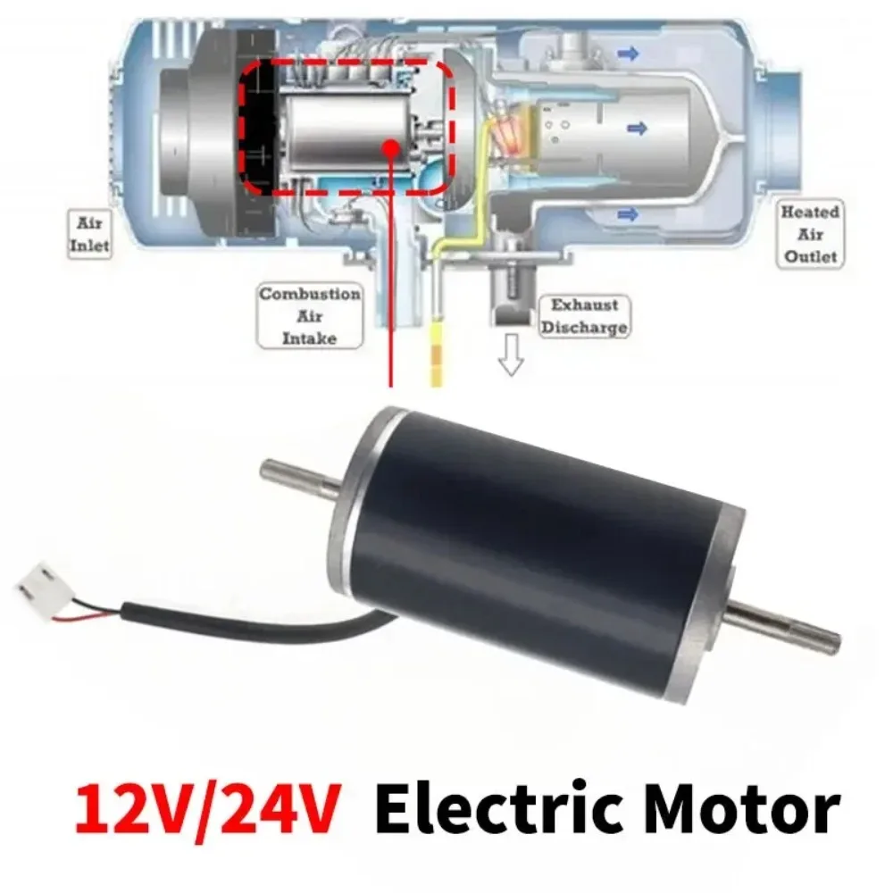 Kits calentador estacionamiento 12V/24V, 2KW, 5KW, motores calentador aire diésel para coche