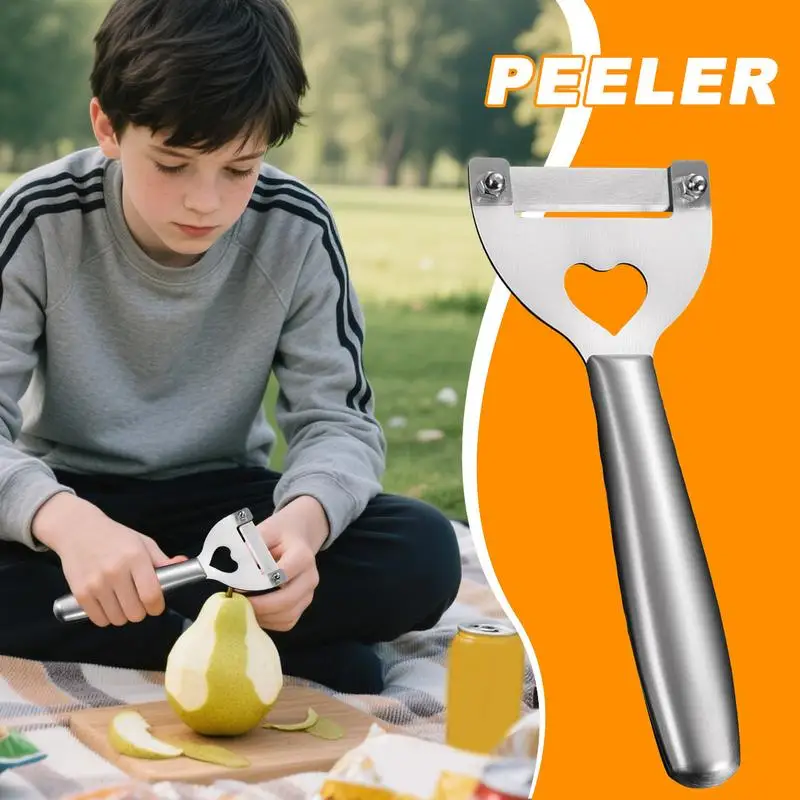 Fruit Peeler Food Peeler Ergonomic Handle Planing Grater Cooking Tools for Potatoes Squash Pears Butternut Restaurant Carrots