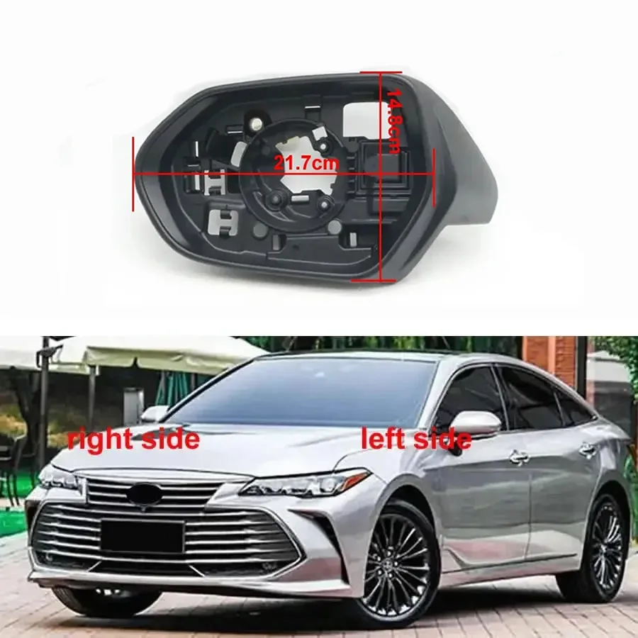 

For Toyota Avalon 2019 2020 2021 2022 Replacement Outer Rearview Mirror Frame Side Rear View Mirrors Cover Lid Shell