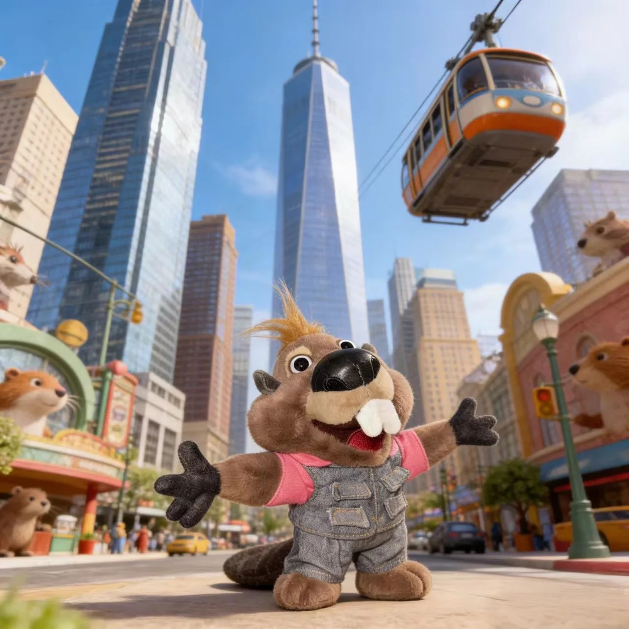 

Новая Плюшевая Игрушка Disney Zootopia: Медвежонок-Бобёр, Милая Мультяшная Кукла, Прекрасное Украшение для Комнаты, Подарки на Рождество для Мальчиков и Девочек, 2026 Год