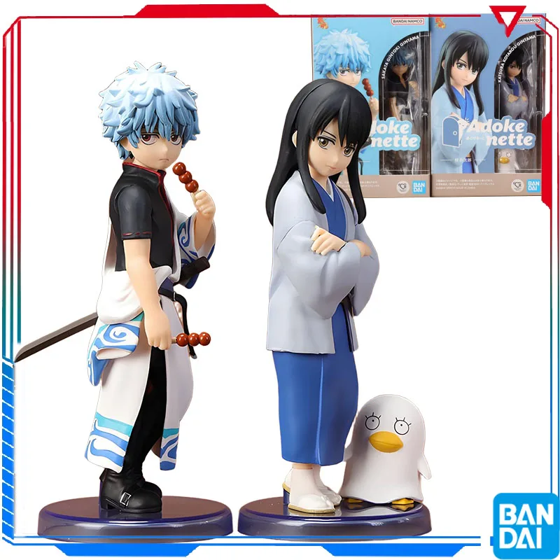 Bandai Rowtashii Noise Adokenette Sakata Gintoki & Katsura Kotarou (Gintama) Excellent Action Figures Anime Model Toys Gifts