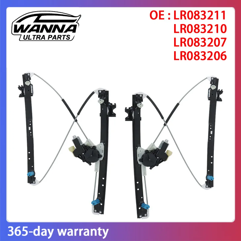 

OE Quality LR083211 LR083210 Front Left Right Window Regulator with motor for LAND ROVER DISCOVERY 5 L462 2016 - 2018 2019 2020