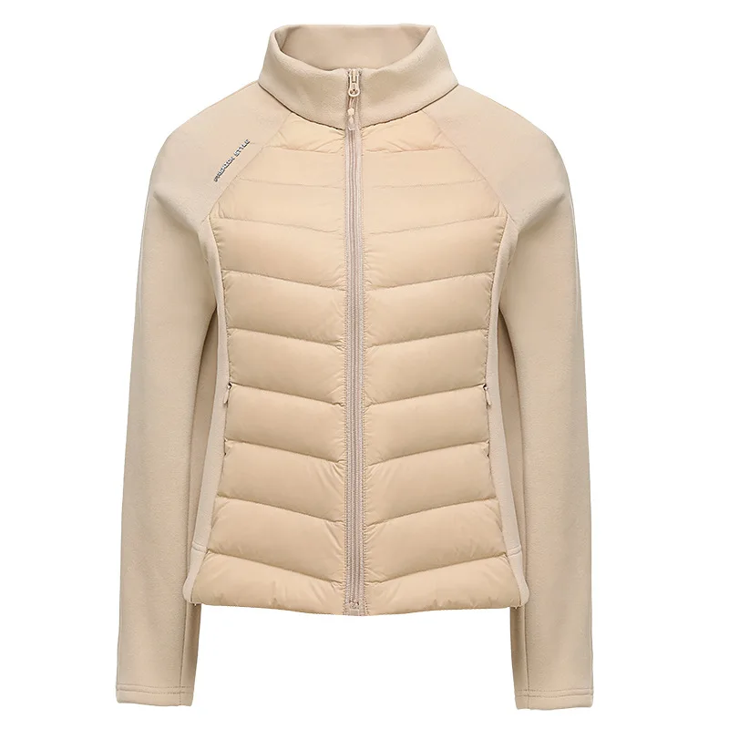 Lekka damska kurtka puchowa New Sle ular do jazdy na nartach, biegania, wspinaczki górskiej, jogi, fitnessu, ciepła kurtka z wewnętrznym ociepleniem.