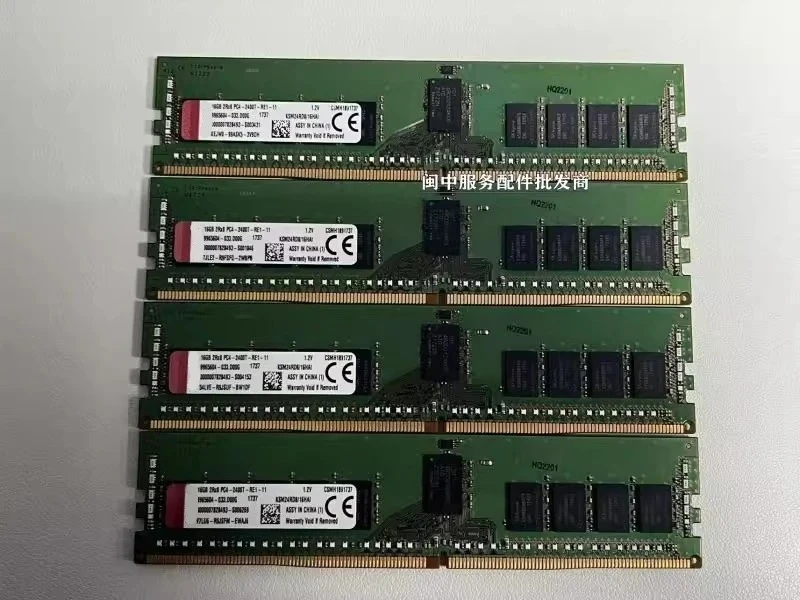 

KVR24R17D8/16MA 16G 2RX8 PC4-2400T-RE1-11 Memory RDIMM